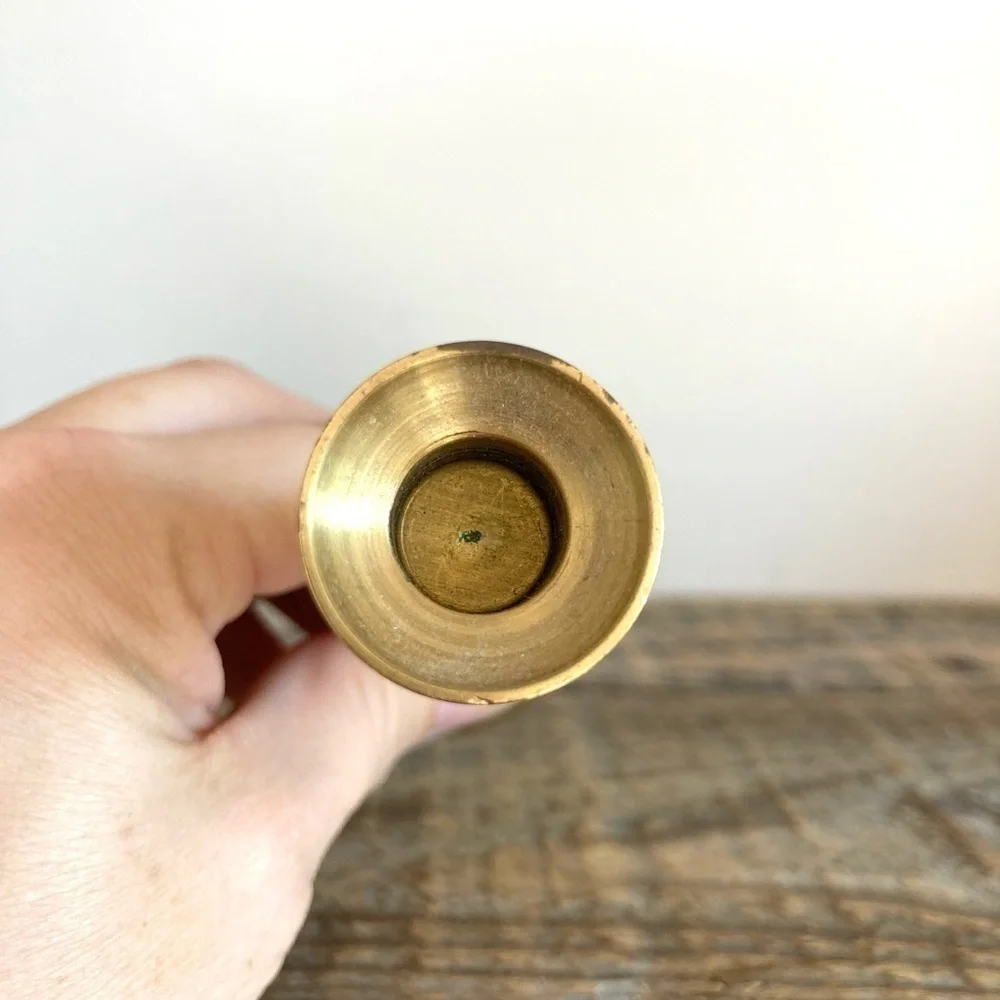 Brass candlestick